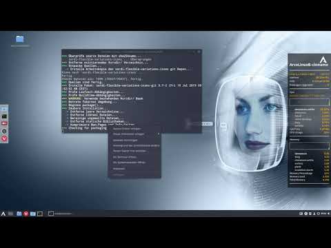 ArcoLinux : 1045 quick overview of ArcoLinuxB Cinnamon - tip - get the sardi-extra icons