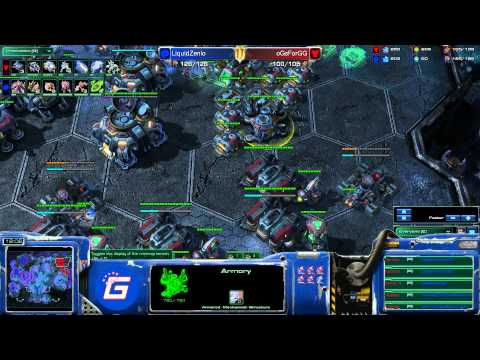 LiquidZenio v oGsForGG - Shakuras Plateau - ZvT - Part 1