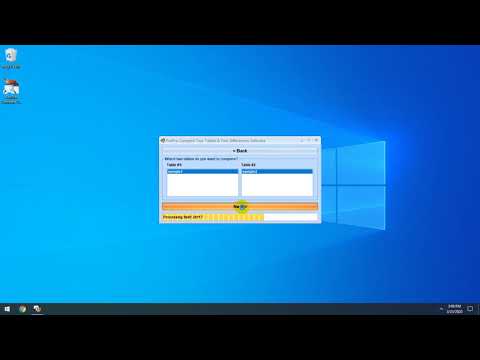 FoxPro Compare Two Tables & Find Differences Software