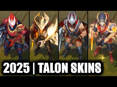ALL TALON SKINS SPOTLIGHT 2025 | League of Legends