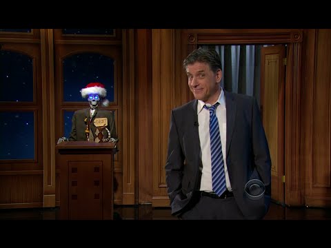 Late Late Show with Craig Ferguson 12/20/2011 Robin Wright, Parker Young