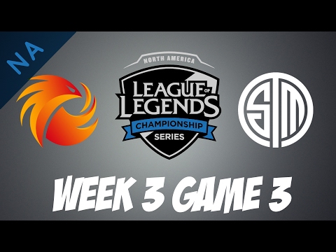 Phoenix1 vs TSM | Game 3 | HIGHLIGHTS | NA LCS W3D3 2017 Spring split