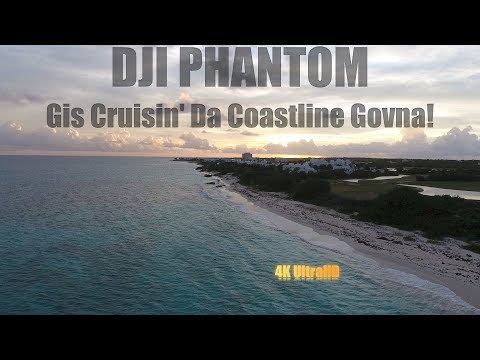 DJI Phantom Gis Cruisin' Da Coastline Govna!