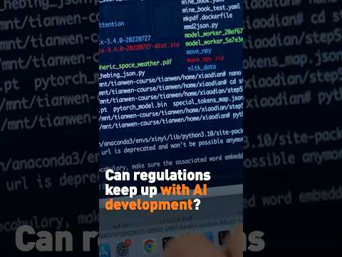 Can regulations keep up with AI development?