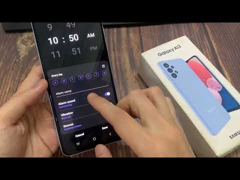 Samsung Galaxy A13: How to Change the Clock Alarm Sound