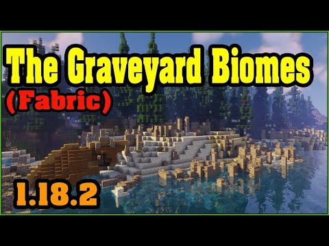 Exploring 1.18.2 Graveyard Biomes Mod | Minecraft PC