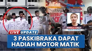 Lakukan Aksi Heroik saat Upacara HUT RI, 3 Anggota Paskibraka Papua Barat Daya Dapat Hadiah Motor