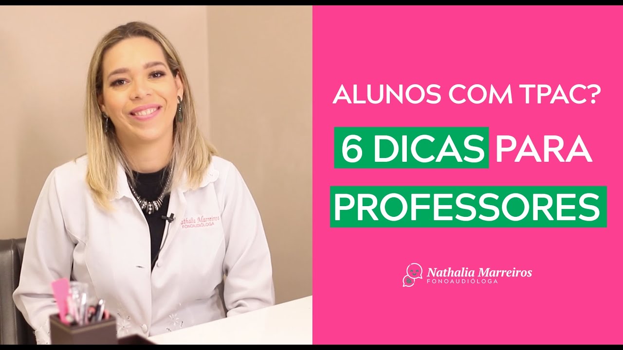 6 dicas para Professores com alunos com TPAC