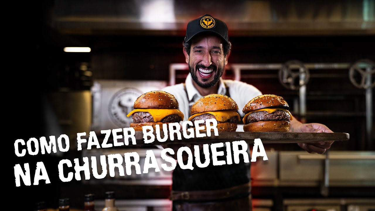 Burger na Churrasqueira – Como Fazer seu Blend | Netão Bom Beef