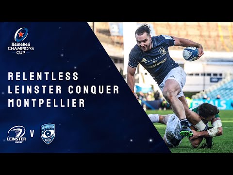 Highlights - Leinster Rugby v Montpellier Herault Rugby Round 3 │Heineken Champions Cup Rugby 2021/2