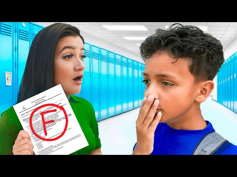 DAVID SACO LOS PEORES GRADOS EN LA ESCUELA | BROMA A YENI
