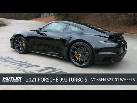 2021 Porsche 992 911 Turbo S | Vossen S21-01 Wheels | Butler Tire