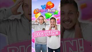 *BIG WIN* ON SUGAR RUSH (Slot) 🍭 #shorts