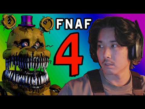 Five Nights at Freddy's 4 - Full Horror Game Playthrough w/ Lui + FaceCam (Countdown  to FNAF Movie)