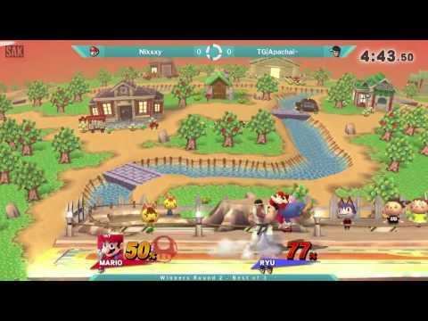 SOS26 WR2 - Nixxxy (Mario) vs TG|Apachai~ (Ryu)