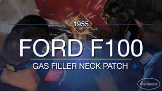 How To Shave/Fill Gas Cap Filler Neck on a Ford F100 Truck - Eastwood