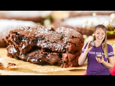 Decadent Cookies Full of Warm Chocolate Lava