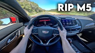 What It's Like To Drive A 2024 Cadillac CT5-V Blackwing (POV)