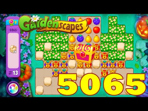 Gardenscapes Level 5065 HD Walkthrough | 3 - match | gameplay | android | IOS | GameGo Game