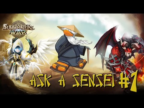 Ask A Sensei #1 Summoners War Guide -Tips - Walkthrough Teaser - Android - IOS 3D RPG