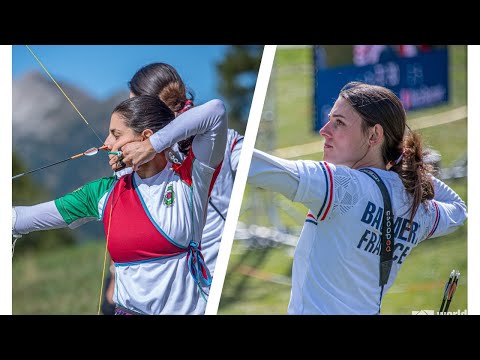 Cinzia Noziglia v Alicia Baumert – barebow women gold | Cesana 2023 European Field Championships