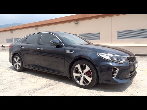 2017 Kia Optima 2.0 T-GDi GT Start-Up and Full Vehicle Tour