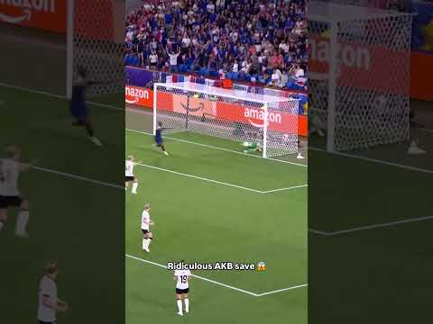 Ann Berger’s stunning save for Germany against France in Euro 2025 🧤⚽️🥅 #quarterfinals