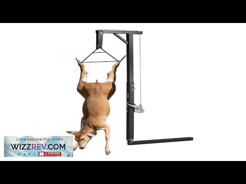 VEVOR Truck Hitch Game Hoist 300 lbs Hunting Deer Hoist with 2 inch