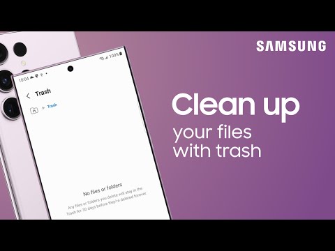Empty Trash in your Samsung phone or tablet with the My Files app | Samsung US