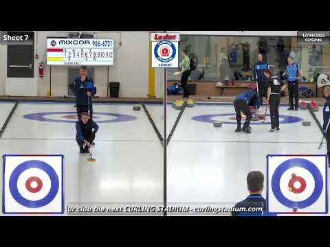 Cole Adams vs. Glen Hansen - SEMIFINALS - Curling Stadium Alberta Curling Series 5
