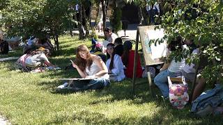 Հայորդյաց տների սաները նկարելով, երգելով ու խաղալով նշել են Հռիփսիմյանց կույսերի ու երեխաների տոնը