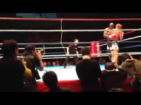 Sensei Thomas vs Ernesto Hoost round 3