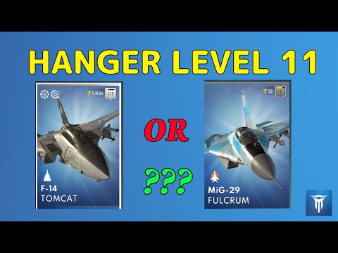 Metalstorm: HANGER LEVEL 11.. F-14 TOMCAT OR MiG-29 FALCRUM?
