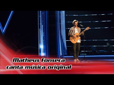 Matheus Fonseca sings one of his original songs | The Voice Portugal