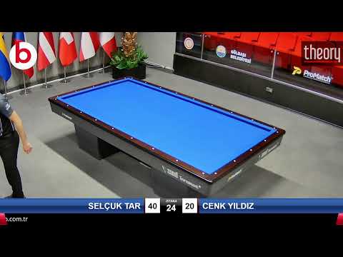 SELÇUK TAR & CENK YILDIZ Bilardo Maçı - 2022 ERKEKLER 1.ETAP-14.TUR