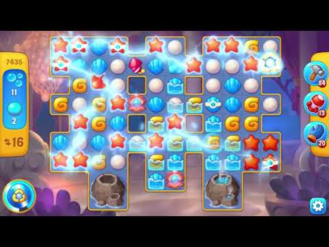 Fishdom  Level 7431 - 7440 (Wind-Up Toys) 🐟