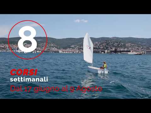 scuola vela 2019 yacht club Adriaco