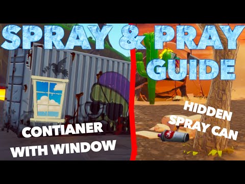 How to Complete the Spray and Pray Challenges FAST in Season 10 | Fortnite Spray and Pray FULL GUIDE