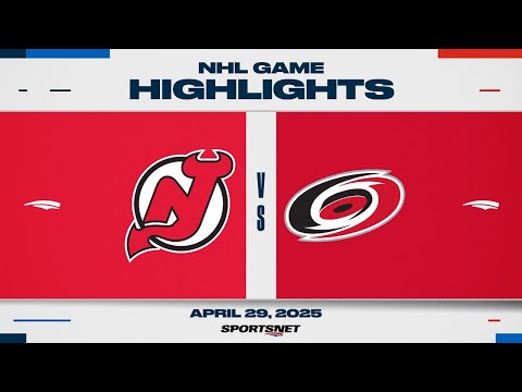 NHL Game 5 Highlights | Hurricanes vs. Devils - April 29, 2025