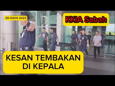 ANGGOTA POLIS BANTUAN MAUT DENGAN  KESAN TEMBAKAN DI KEPALA DI KKIA SABAH