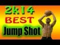 NBA 2k14 Best Jump Shot & Quickest Realease | Make More Threes And Shots From Anywhere
