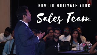 SALES MOTIVATION | How to motivate your sales team?