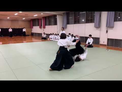 女性3人合気道演武　#護身術#合気道教室 #合気道 #古武道 #女性合気道