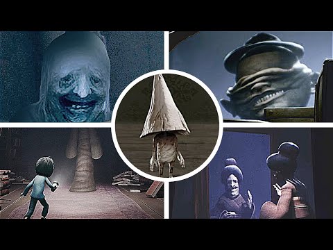 LITTLE NIGHTMARES DLC - All Bosses / Puzzles (No Deaths)