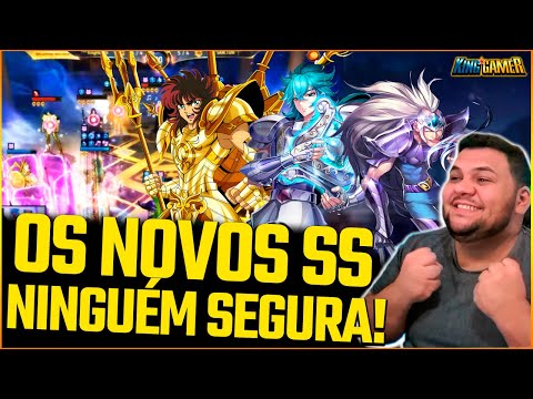 OS NOVOS SS!!! OS 3 JUNTOS É O MAIOR CRIME DESSE JOGO!!! // SAINT SEIYA AWAKENING
