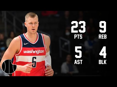Kristaps Porzingis Highlights | Wizards vs. Spurs | 24th Mar 2023