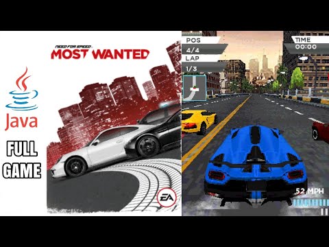 NEED FOR SPEED MOST WANTED 2012 3D - Java Game (Full Gameplay No Commentary)