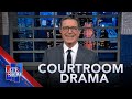 Colbert and Kimmel comment with comedy on Trump's hush money trial