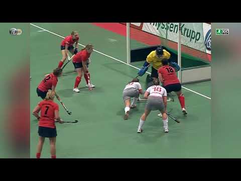 2. Halbfinale DM Hallehockey Damen CadA vs. DHC 6:5 24.01.2009 Highlights