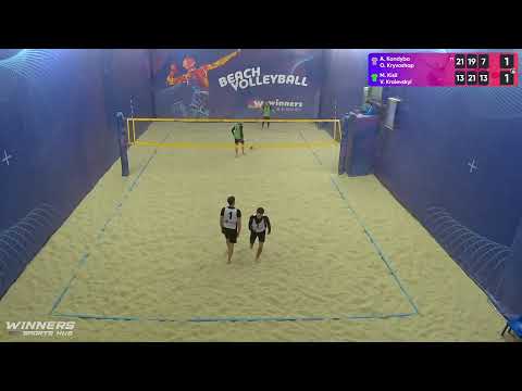 18:05 A. Kandyba / O. Kryvoshap - M. Kisil / V. Kraievskyi 01.02.2023 | Winners Beach Volleyball